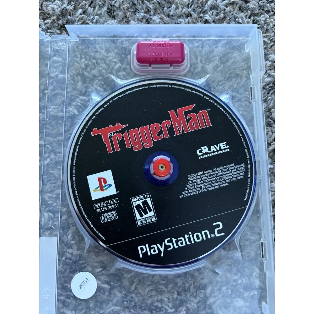 Trigger‎ Man Sony Playstation 2 PS2 Disc Only Video Game